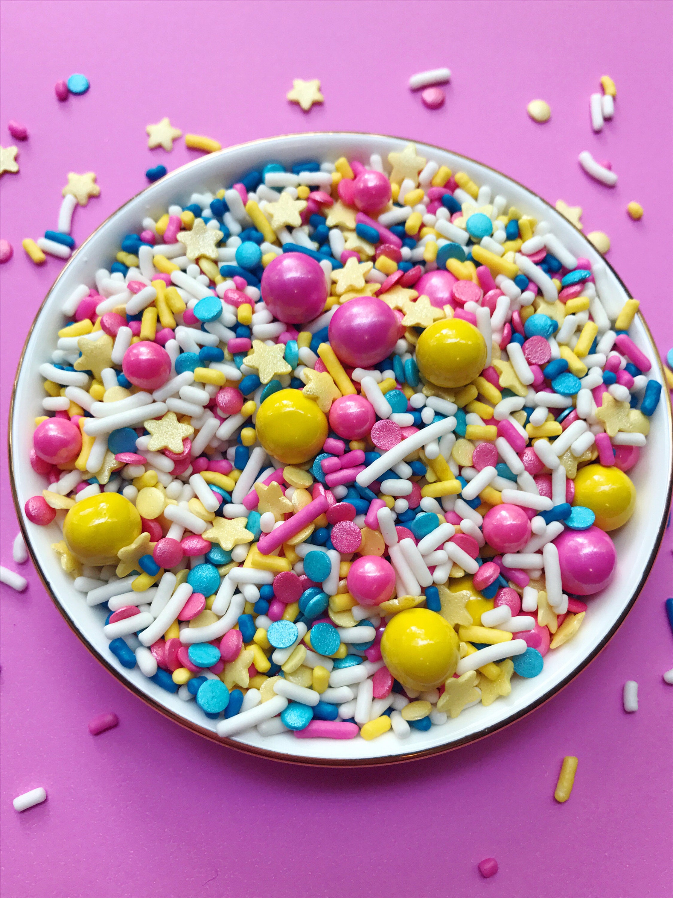 Edible Sprinkles Pool Party Sprinkle Mix 4 oz