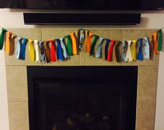 Paw Patrols Fabric Banner