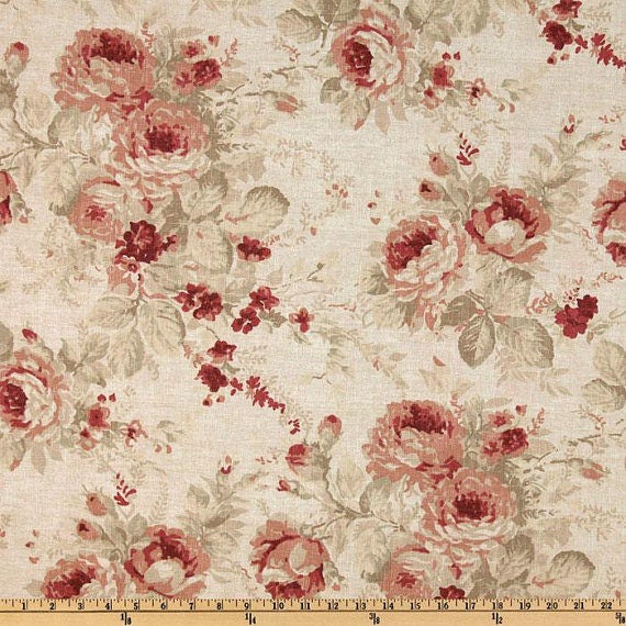 Shablis Rose Magnolia Home Fashions Cotton Upholstery