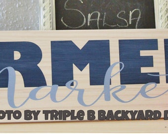 Farmers Market Sign