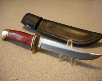 Vintage Buck Leather Sheath Only no knife Fits a Buck