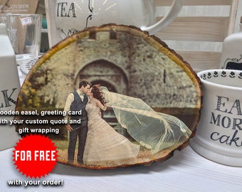 Gifts For Him Fiance, Photo On Wood, Gifts For Him And Her, Gifts For Wine Lovers, Gifts For Him Christmas, Gifts For Him Personalized