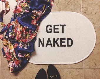 Get Naked bath mat