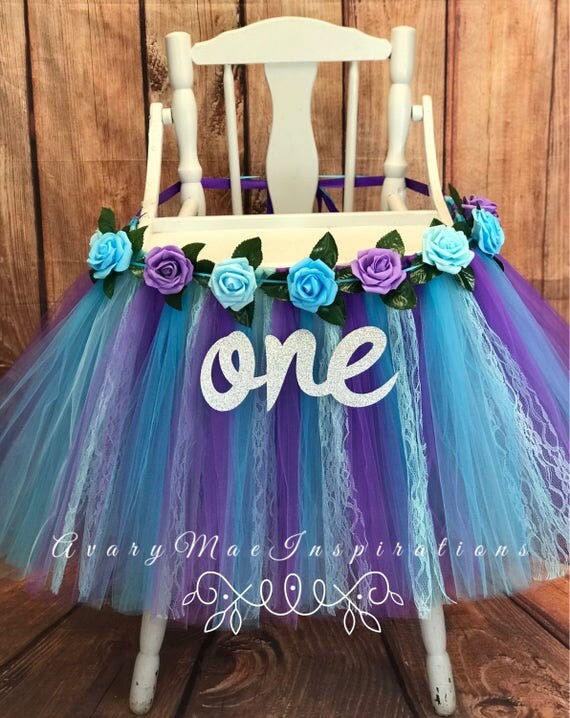 Little Mermaid High Chair Tutu Under The Sea Highchair Il 570xn