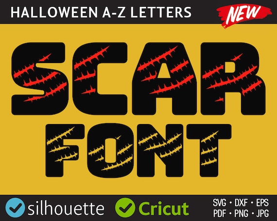 Download Halloween Font SVG Halloween Letters svg Halloween Alphabet