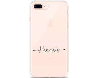 iPhone 8 Case CLEAR iPhone 8 Plus Case iPhone 7 Case Custom Name iPhone 7 Plus Case iPhone X Case iPhone 6s Case iPhone SE Case Galaxy S8 S7