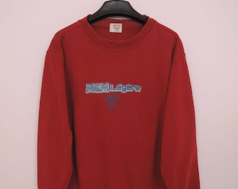 Vintage MCM Legere Sweatshirt Swag Fashion Designer Sweater