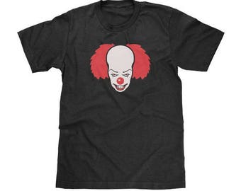 Pennywise The Clown Shirt Stephen King's IT Shirt Available in Adult & Youth Sizes