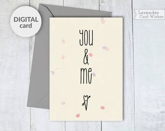 Cute love card | Etsy