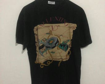 Vintage Valentino Unique Desain T-Shirt not versace fendi gucci chanel
