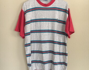 Red stripped t-shirt