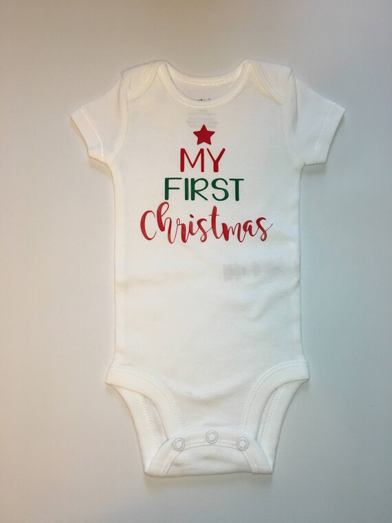 My First Christmas Bodysuit My First Christmas First