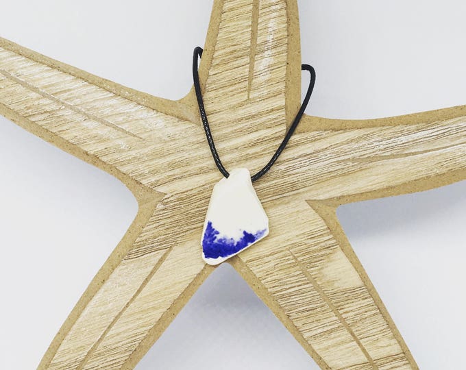 Sea Pottery Pendant From Tenby Wales UK