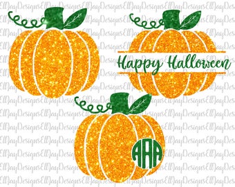 Pumpkin svg, pumpkin monogram svg, fall svg, halloween svg, monogram frame svg, fall monogram svg frame, silhouette came svg, cricut files