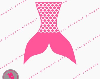 Download Mermaid tail svg | Etsy