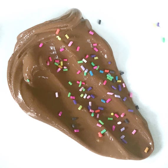 Cosmic Brownie Butter slime // scented slime // glossy slime