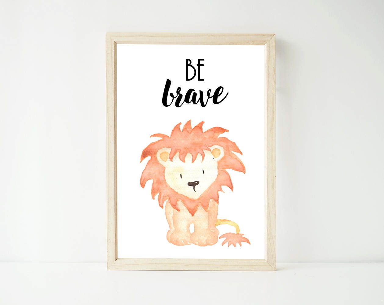 brave lion book