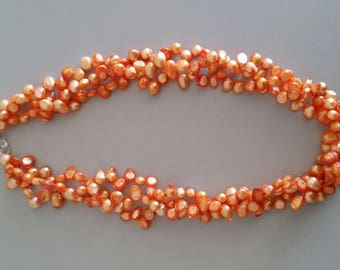Freshwater Blister Pearl Necklace