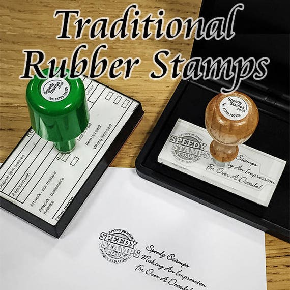 Rubber Stamp Custom Made Rubber Stamp Personalized Stamp