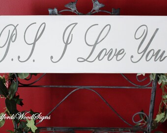 Ps i love you | Etsy