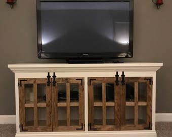 Farmhouse Style TV Stand