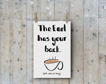 Earl Grey Tea A4 Print