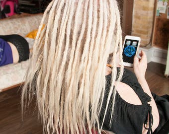 Dreadlock Extensions 20" Human Hair