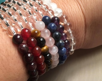 Chakra Balance Crystal Bracelet Set