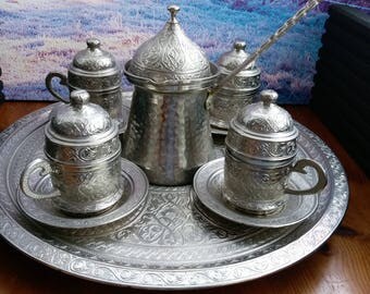 Vintage silver plate coffee sets,silver plate coffee set,silver coffee set