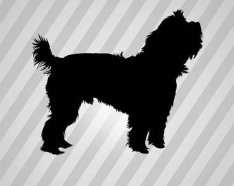 Download Yorkie silhouette | Etsy