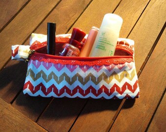 trousse plate zippée multi-usage