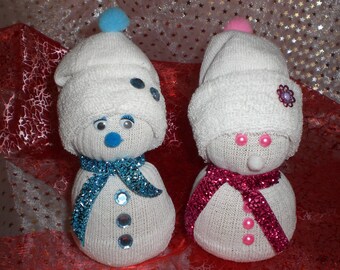 Pdf Crochet Pattern LITTLE GIRL and SNOWMAN