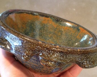 Handmade Ceramic Trinket Knick knack Bowl