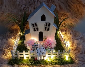Fairy House Night Light Ornament
