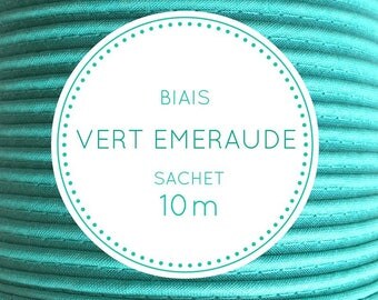 10 m bias - emerald green bag