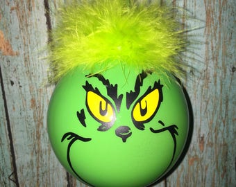 Grinch Christmas Ornament