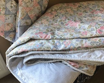 Original Vintage Laura Ashley Comforter Set