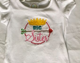 Big sister tshirt | Etsy