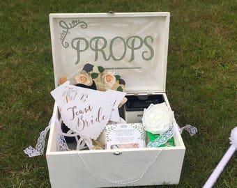 Handmade Photo Booth Prop Box