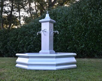 Village fountain, zinc Misterzinc Park fountain