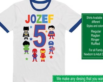 Avengers Birthday Shirt/Avengers Shirt/Avengers Party/Avengers/Avengers Birthday/Avengers Stuckers/Supeheroes/Superheroes Birthday Shirt