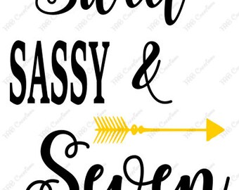 Download Sweet and sassy svg | Etsy