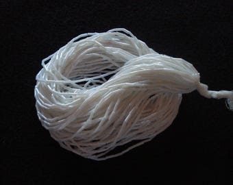 tube mignonette 2' blanc irisé