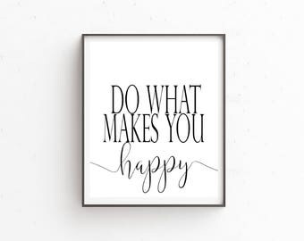 What makes you happy | Etsy