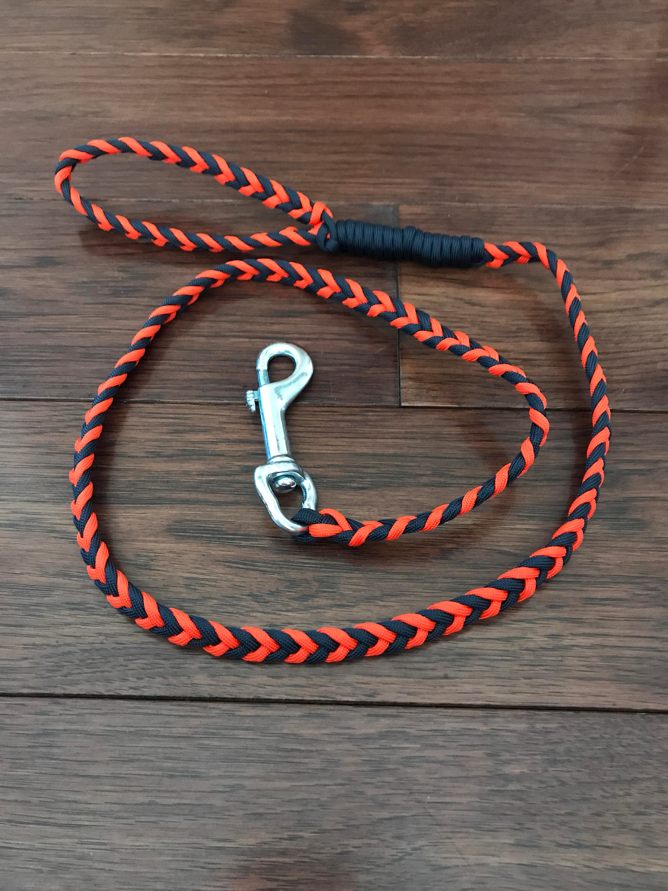 Paracord dog leash 4 foot