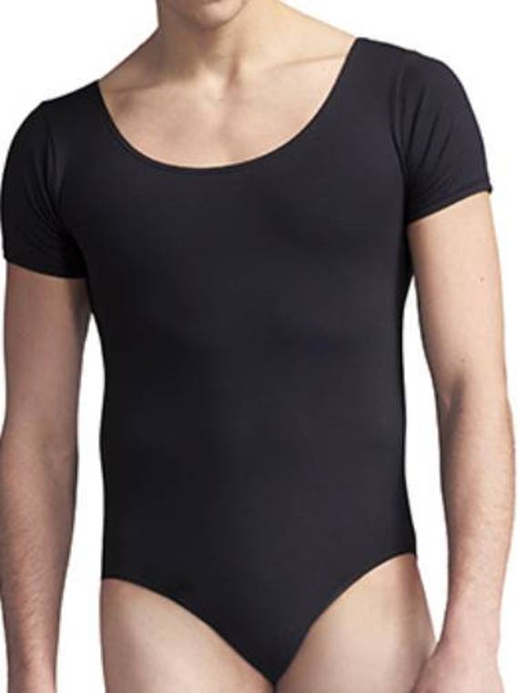 black leotard top