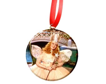 Wizard of Oz Glinda Good Witch 2.25" Christmas Tree Ornament