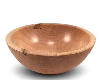 Handmade Wood Bowl - Maple Wood Bowl - The Simpleton