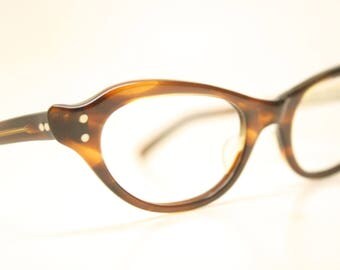 Unused Tortoise Vintage Cat eye glasses cat eye frames NOS