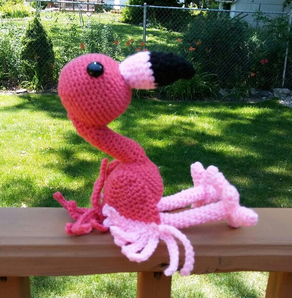 flamingo plushie